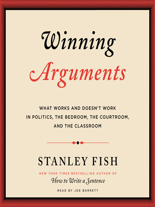 Title details for Winning Arguments by Stanley Fish - Wait list